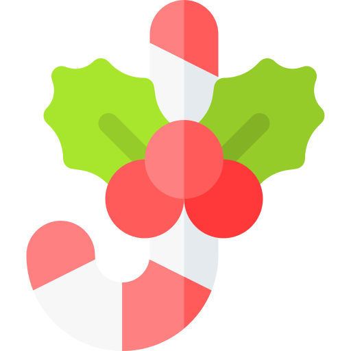 weihnachtsstechpalme Basic Rounded Flat icon