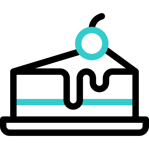 케이크 Basic Accent Outline icon