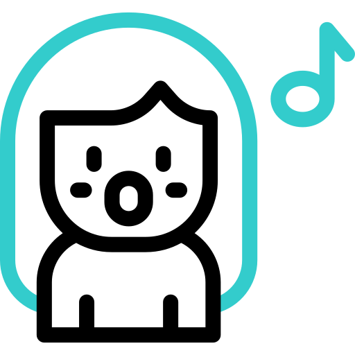 piosenkarka karola Basic Accent Outline ikona