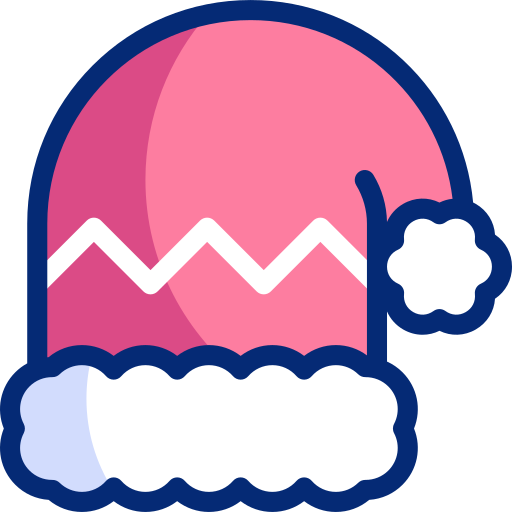 sombrero de santa Basic Accent Lineal Color icono