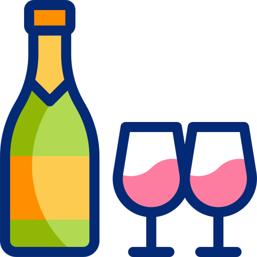 シャンパン Basic Accent Lineal Color icon