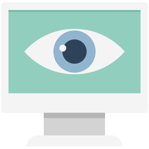 Eye on screen Generic Others icon