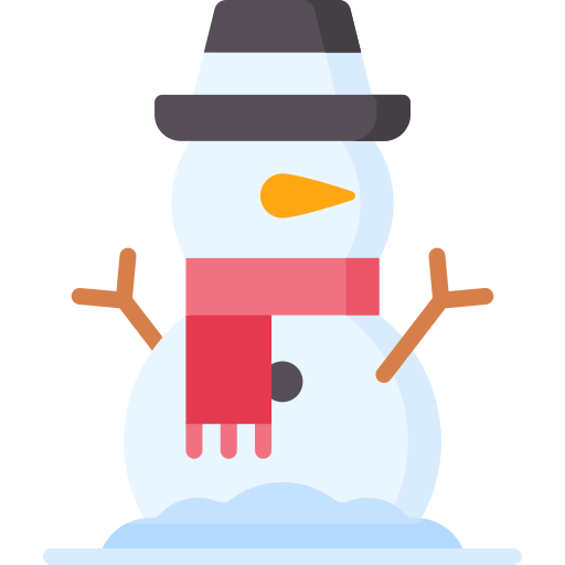 muñeco de nieve Special Flat icono