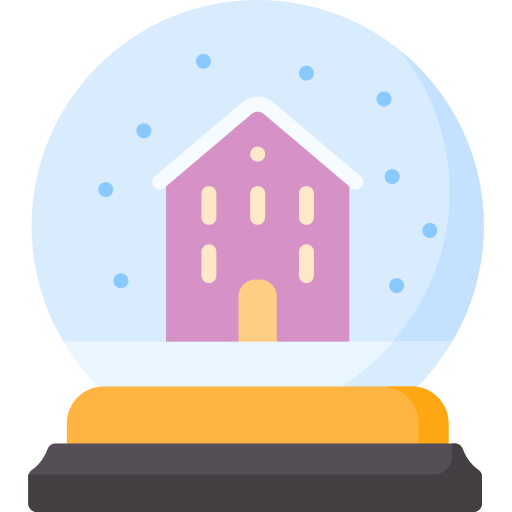 globo di neve Special Flat icona