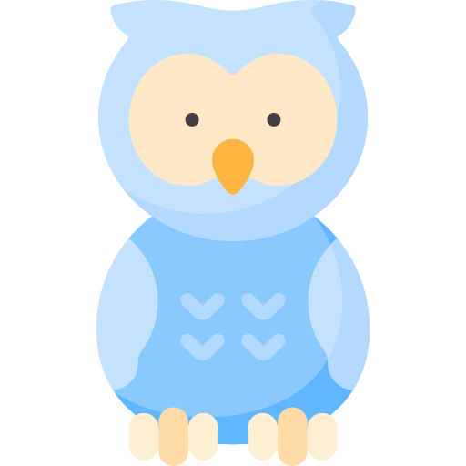 Winter owl Special Flat icon