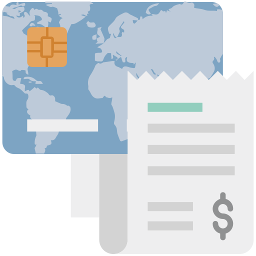 factura de tarjeta de crédito Generic Others icono