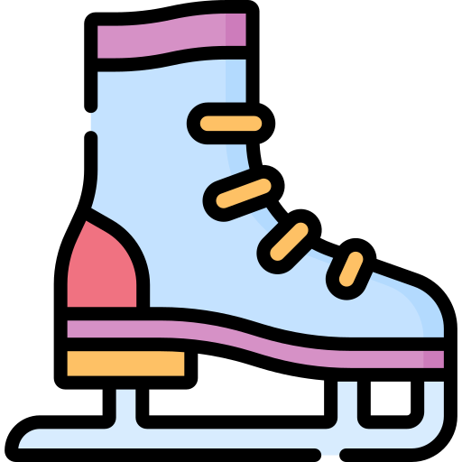 Ice skates Special Lineal color icon