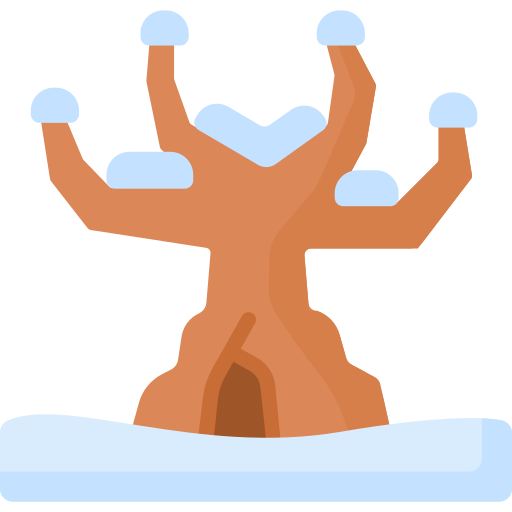 Winter tree Special Flat icon