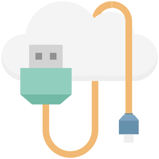 złącze kabla chmurowego Generic Others ikona