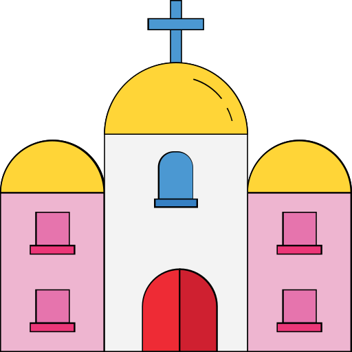 교회 Generic color lineal-color icon