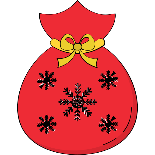 Рождественские конфеты Generic color lineal-color иконка