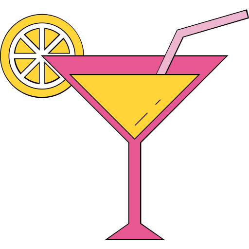 cocktail Generic color lineal-color icoon