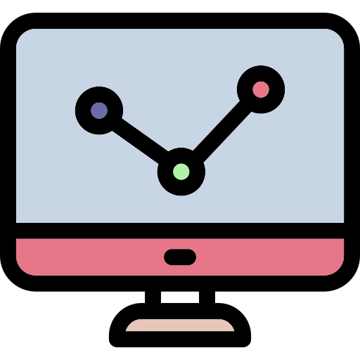 Statistics Generic color lineal-color icon