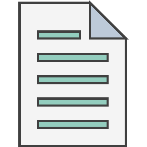 archivo Generic color lineal-color icono