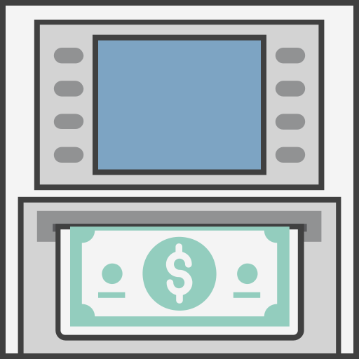 ＡＴＭ Generic color lineal-color icon