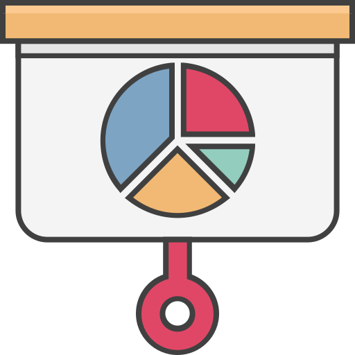 Easel Generic color lineal-color icon