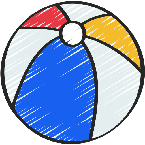 pelota de playa Juicy Fish Sketchy icono