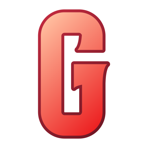 lettera g Generic gradient lineal-color icona