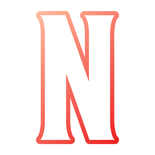 편지 n Generic gradient outline icon