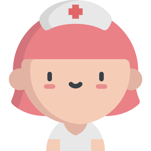 Nurse Kawaii Flat icon