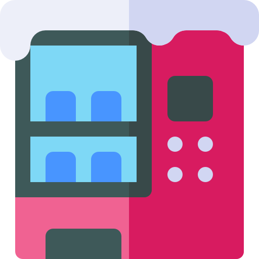 Vending machine Basic Rounded Flat icon