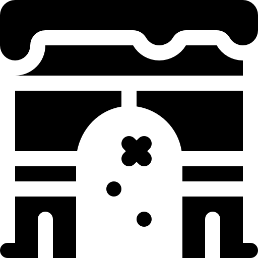 arco Basic Rounded Filled icono