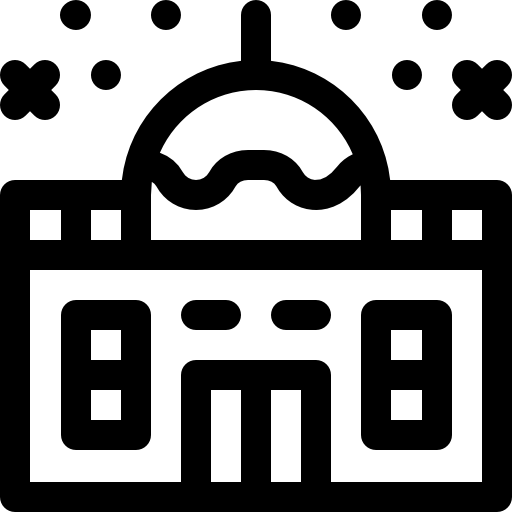 시청 Basic Rounded Lineal icon