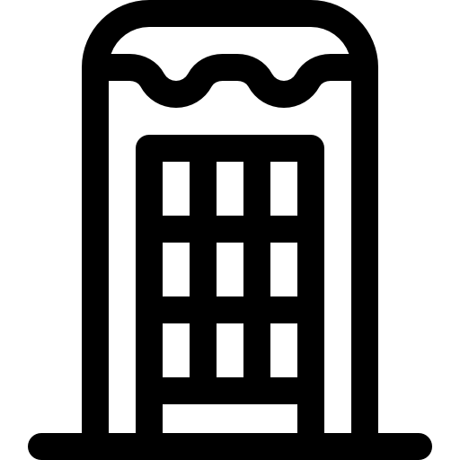 電話ボックス Basic Rounded Lineal icon