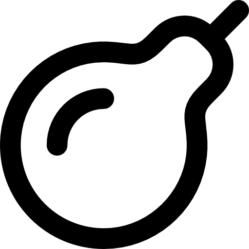 gruszka bqlqn Lineal ikona