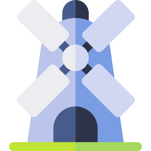 Windmill Basic Rounded Flat icon