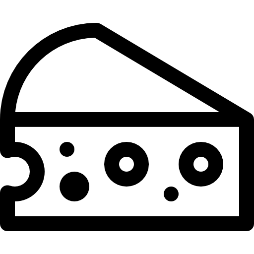 fromage Basic Rounded Lineal Icône