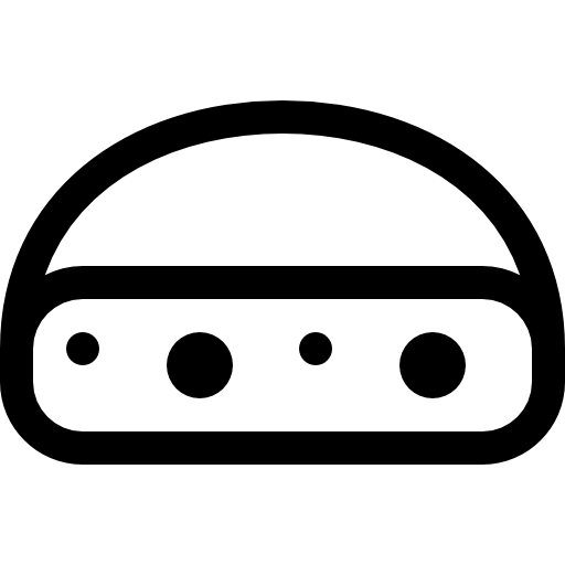 torta Basic Rounded Lineal icona