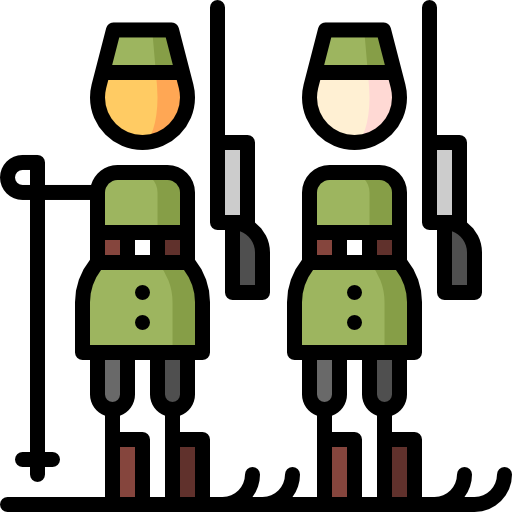パトロール Puppet Characters Lineal Color icon