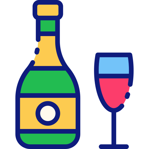 botella de bebida Generic color lineal-color icono