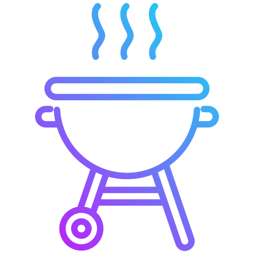 Barbecue Generic gradient outline icon