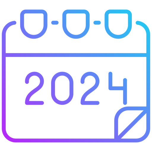 2024 Generic gradient outline icono