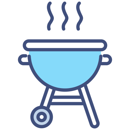 Barbecue Generic color lineal-color icon