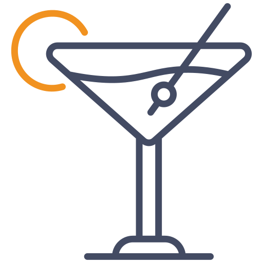 cocktail Generic color outline icon