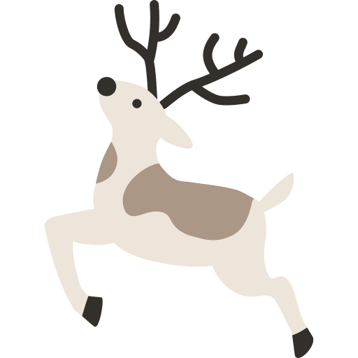 Reindeer Generic color fill icon