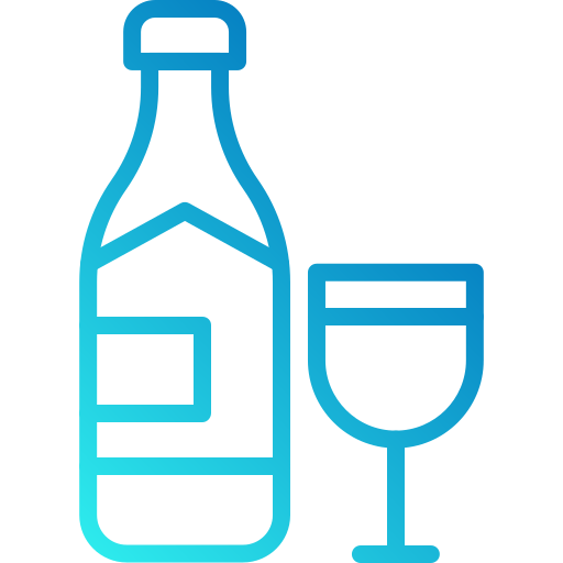 шампанское Generic gradient outline иконка