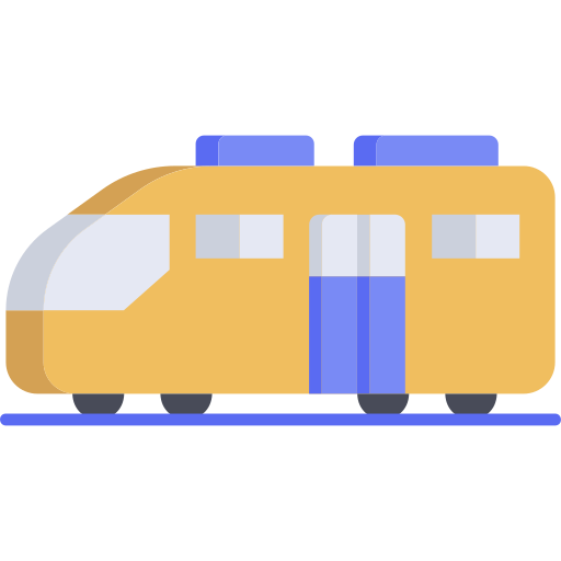 treno Generic color fill icona