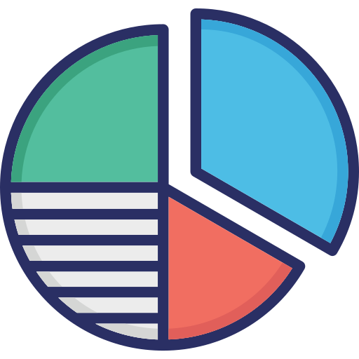 Statistics Generic color lineal-color icon