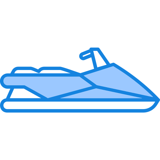 Jet ski Generic color lineal-color icon