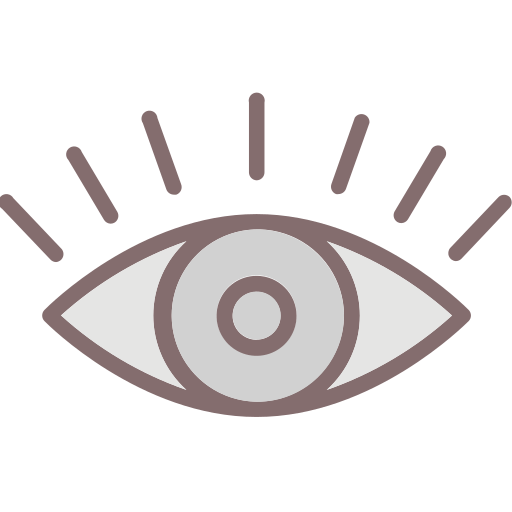 Eye Generic color lineal-color icon