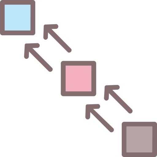 순차적 프로세스 Generic color lineal-color icon