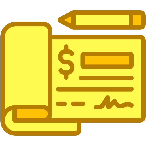 Checkbook Generic color lineal-color icon