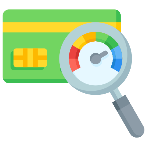 ocena kredytowa Generic color fill ikona