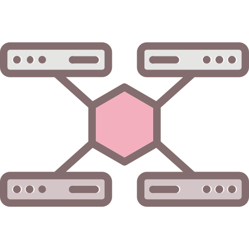 Networking Generic color lineal-color icon