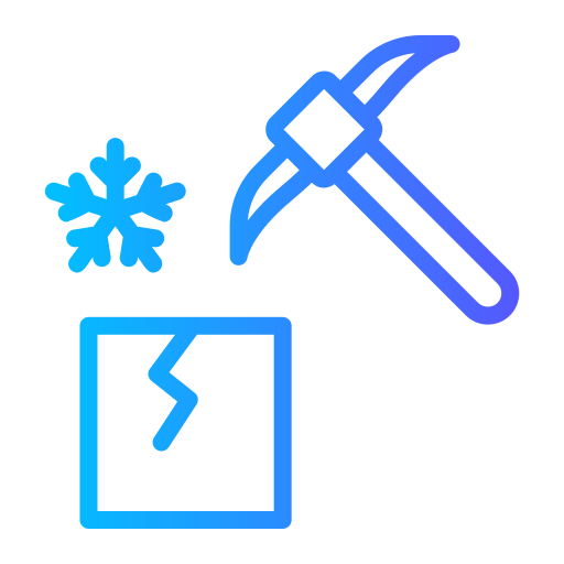 Ice breaker Generic gradient outline icon