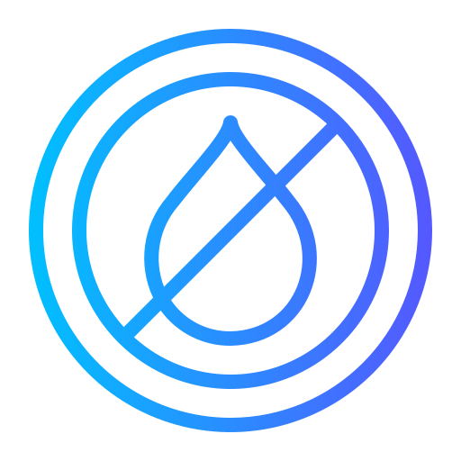 No water Generic gradient outline icon